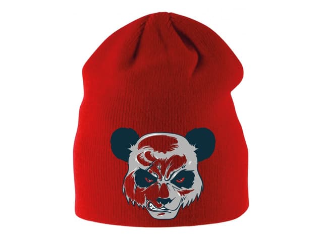 Dětská zimní čepice Angry panda