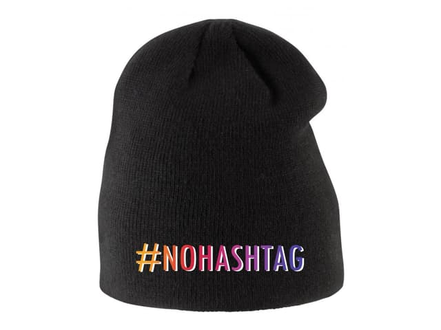 Dětská zimní čepice Žádný hashtag