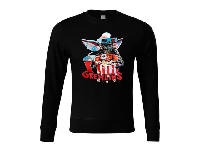 Mikina s kapucí Gremlins 3D - Popcorn, Chaos a Styl