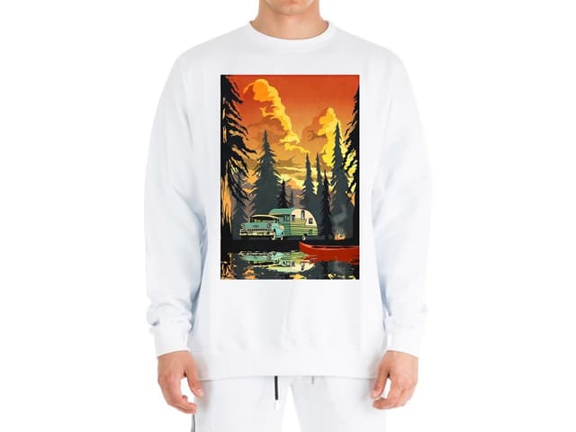 Mikina Cestování kempování