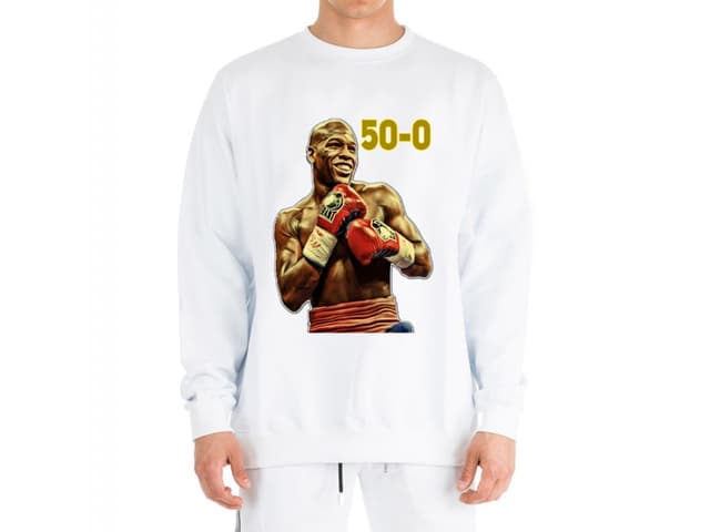 Mikina Floyd Mayweather 50-0