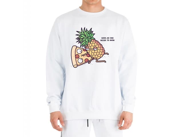 Svetr Pizza a ananas