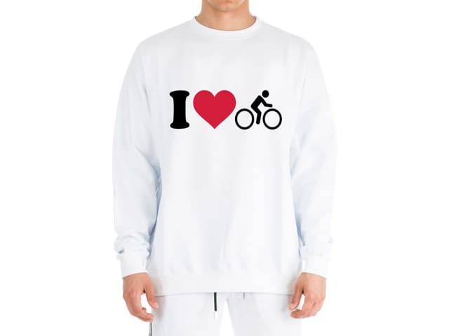 Miluji cyklistický svetr