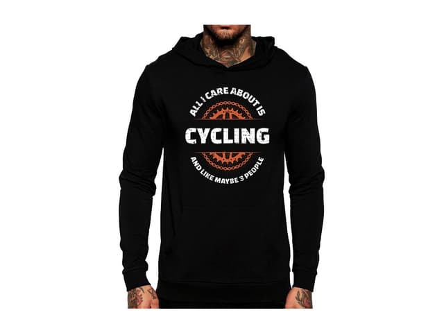 Svetr Zajímá mě jen cyklistika