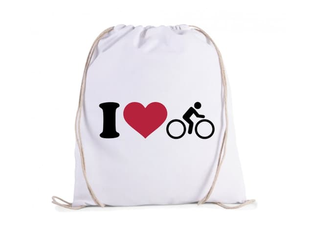 Miluji cyklistickou tašku
