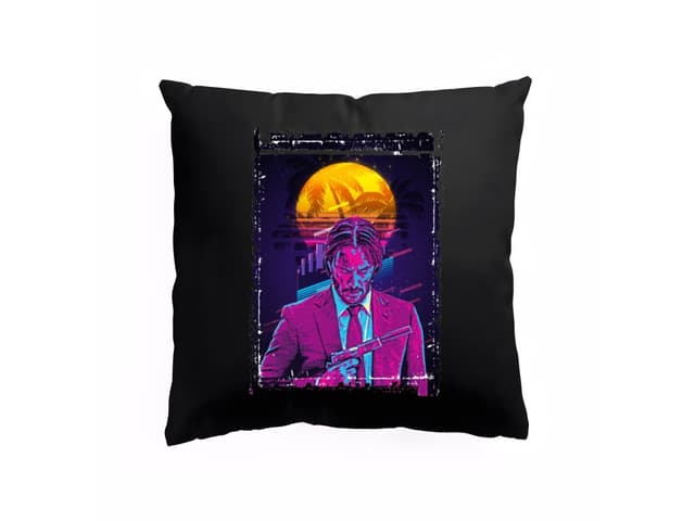 Retro polštář John Wick