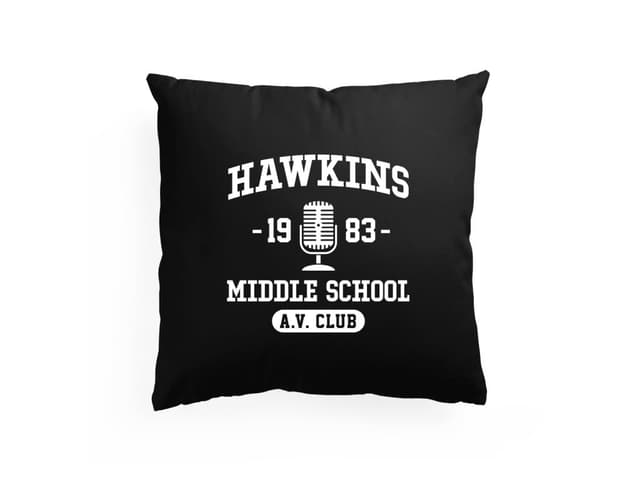 Stranger Things polštář - Hawkins Gymnázium