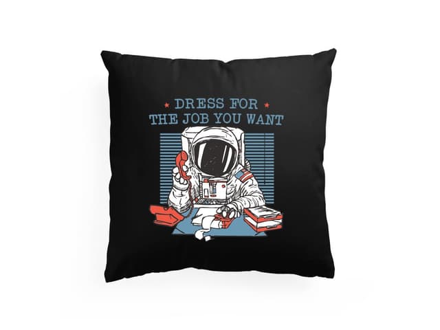 Polštář práce kosmonaut