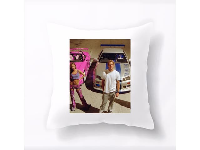 Polštář legendární noční Paul Walker