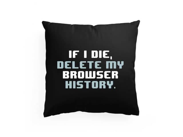 Polštář historie prohlížení