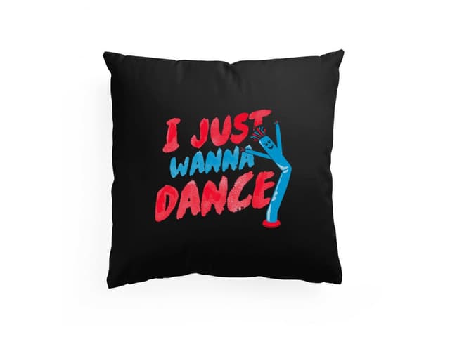 Polštář Chci jen tančit