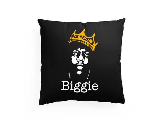 Polštář Biggie hiphop