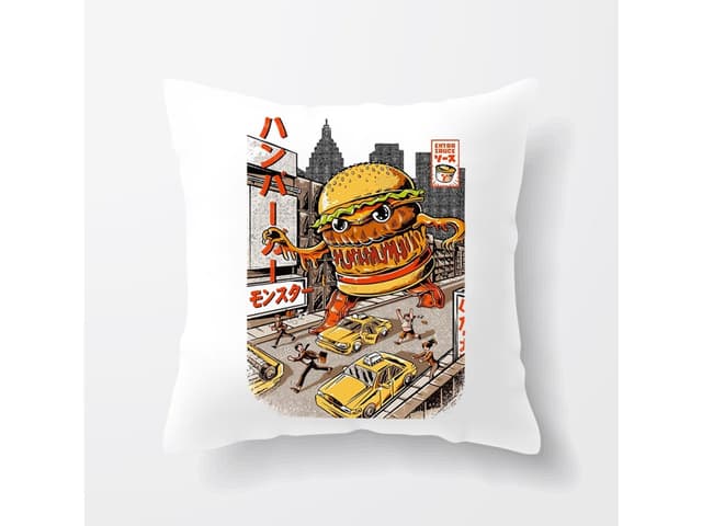 Hamburger polštář