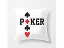 Poker polštář Káry Piky Kříže Srdce
