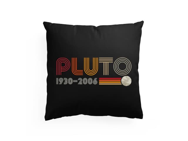 Pluto polštář evoluce