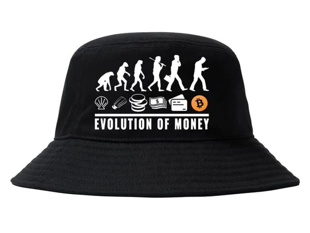 Evoluce peněžní kšiltovky
