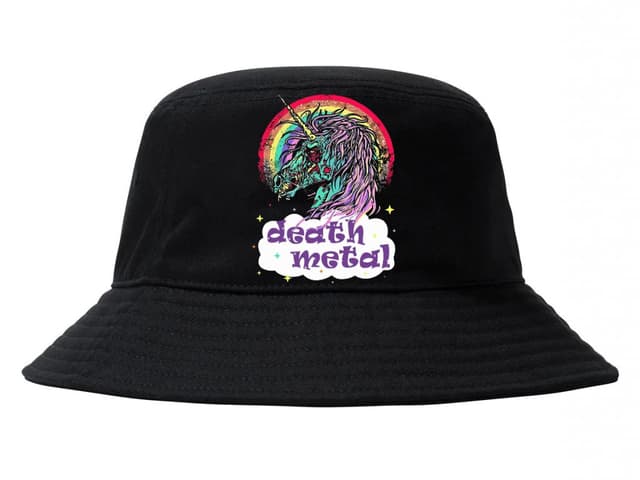 Klobouk Death Metal Jednorožec