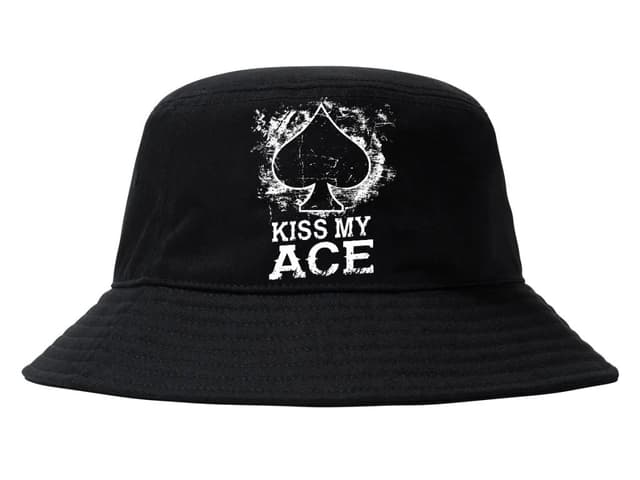 Pokerový klobouk - Kiss Me Ace
