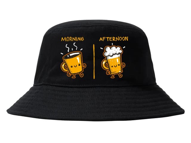 Kšiltovka Ranní káva Odpolední pivo