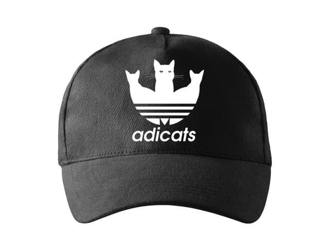 Adicats kšiltovka Adidas parodie