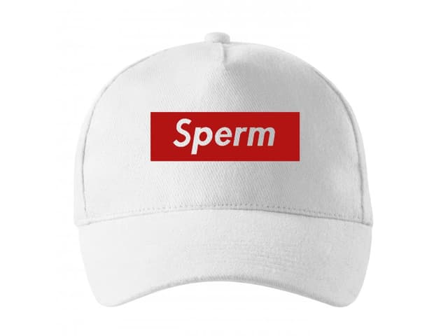 Supreme Sperm parodie kšiltovka