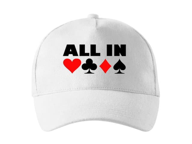 Pokerová kšiltovka ALL IN