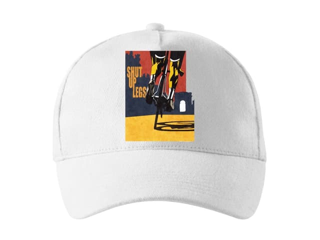 Cyklistická kšiltovka, zavři nohy