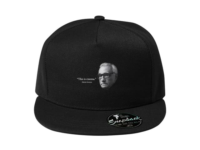 Kšiltovka Martin Scorsese - Mistr filmu, mistr módy