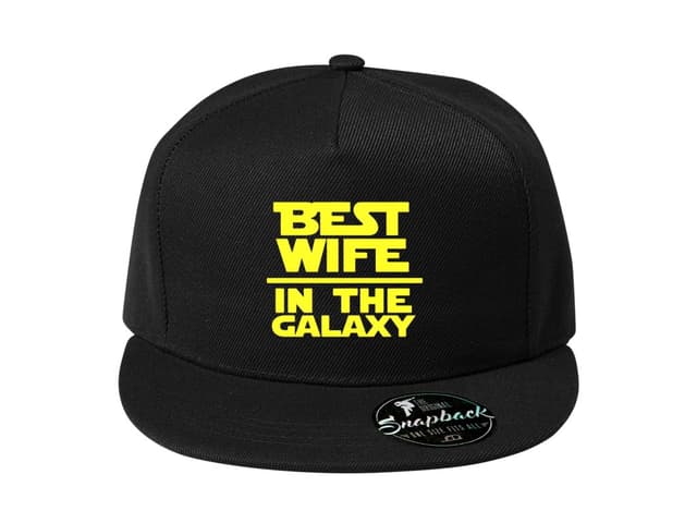 Snapback kšiltovka pro vesmírnou manželku
