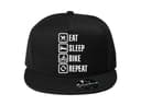 Snapback Eat Sleep Motorcycle Repeat