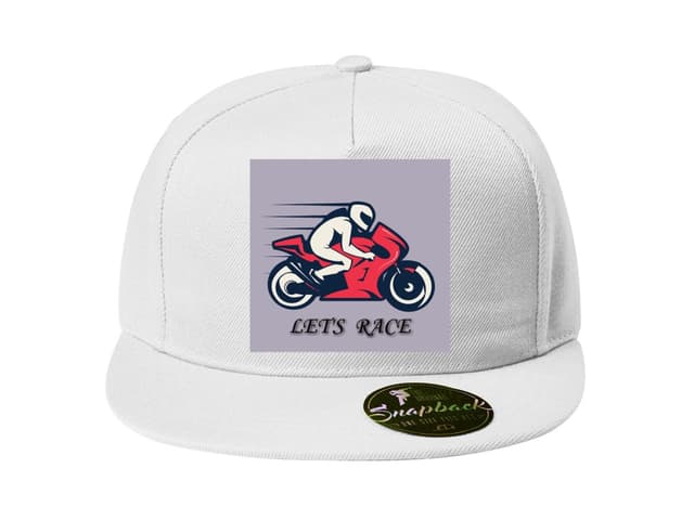 Snapback Motorkářský závodník