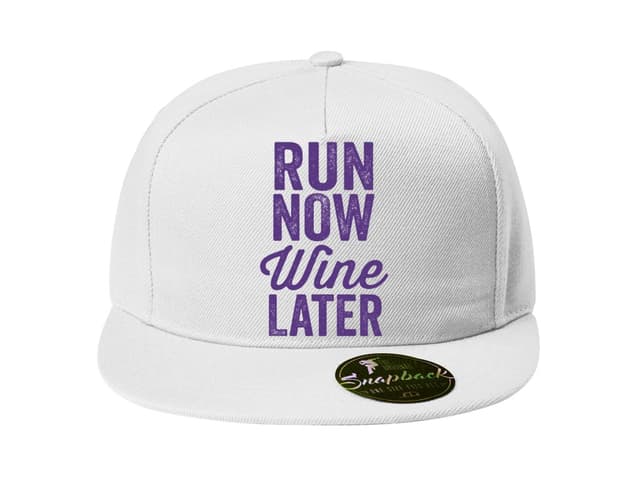 Snapback Běhej teď Víno později