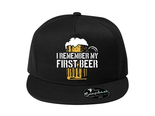 Snapback Pamatuji si své první pivo