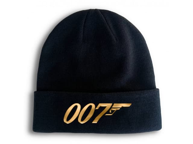 Zimní čepice pletená James Bond 007