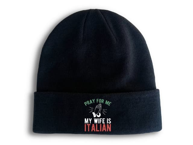 Zimní pletená čepice Crazy Italian Love Live