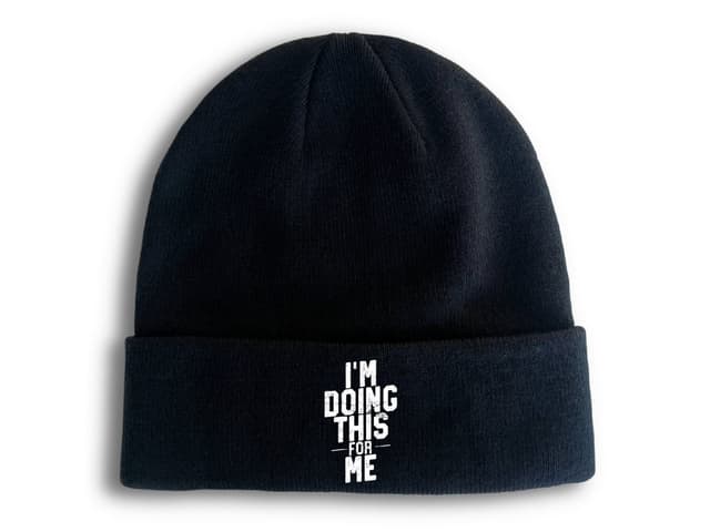 Zimní pletená čepice, dělám to pro sebe