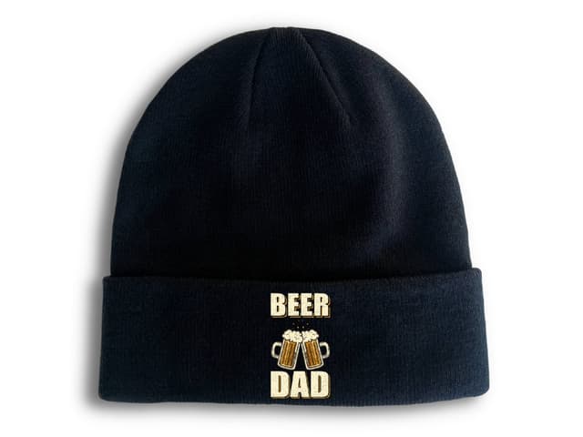 Zimní čepice Beer Dad
