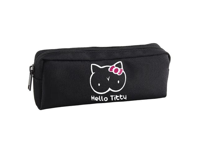 Hello Kitty školní penál parodie