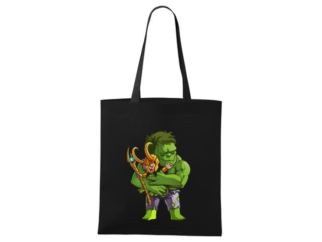 Hulk a Loki nákupní taška - Avengers