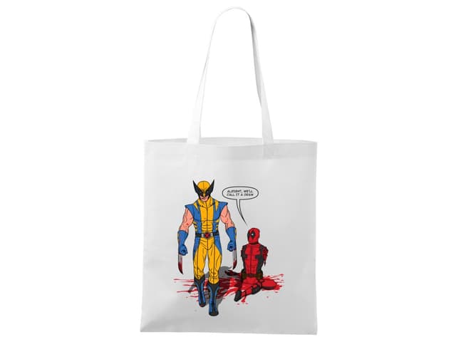 Nákupní taška Wolverine 1 - Deadpool 0
