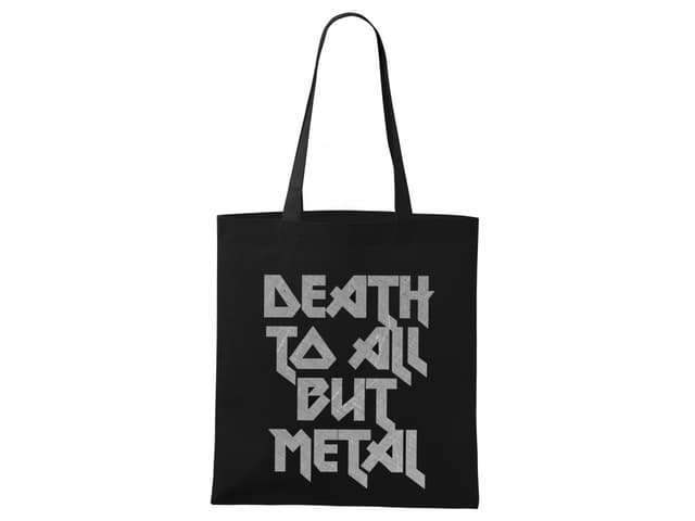 Nákupní taška Smrt všemu kromě metalu