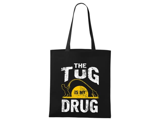 Rybaření je moje droga nákupní taška