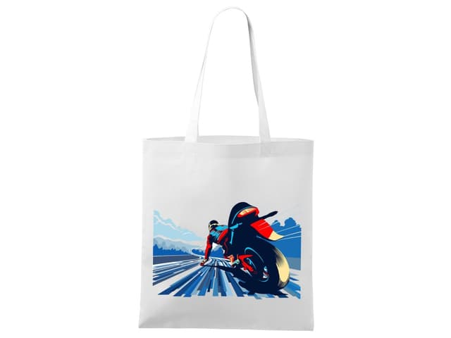 Nákupní taška Motocyklový závod