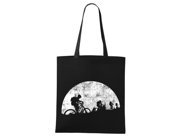 Nákupní taška Měsíční cyklovýlet