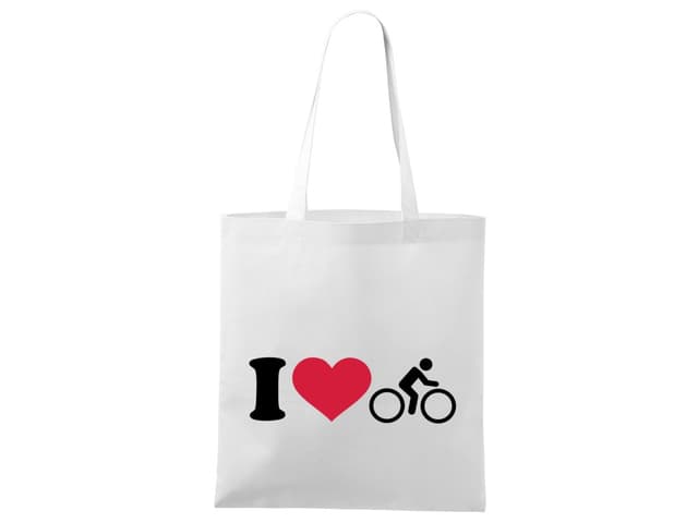 Love Cycling nákupní taška