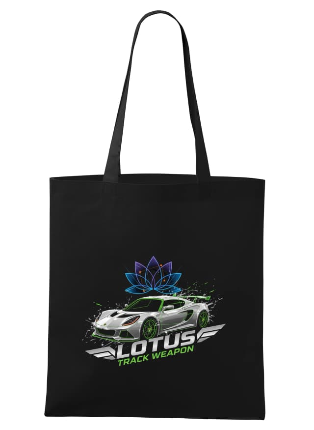 Nákupní taška Lotus Track Weapon Lehký Okruhový Stroj S Neonovým Akcentem
