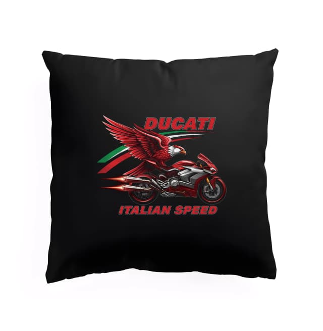 Polštář Ducati Italská Rychlost Orel Plameny A Závodní Vášeň